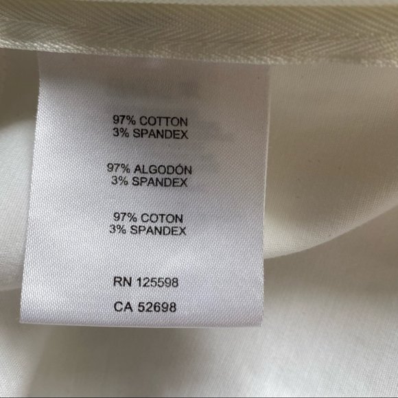 Ellen Tracy Capri Pant Off White - Picture 7 of 10